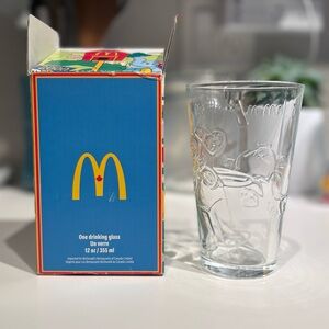 McDonalds Canada Exclusive Ty beanie baby glass cup